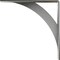 Ekena Millwork Legacy Steel Bracket, Stainless Steel 2"W x 14"D x 14"H BKTM02X14X14LESS - alternate 2